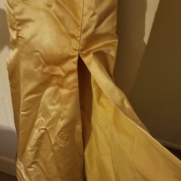 Gold Prom dress - Picture 7 of 10